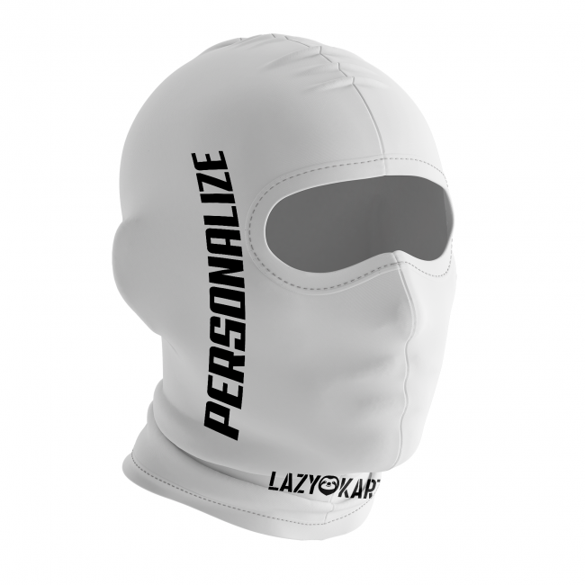 BALACLAVA DE KART ABERTA PERSONALIZADA / CUSTOMIZADA LAZY KART / TOUCA / CAPUZ