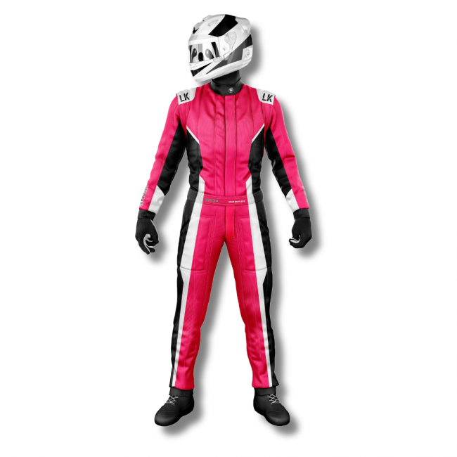 Macacão para Kart Lazy Kart Speed Pink