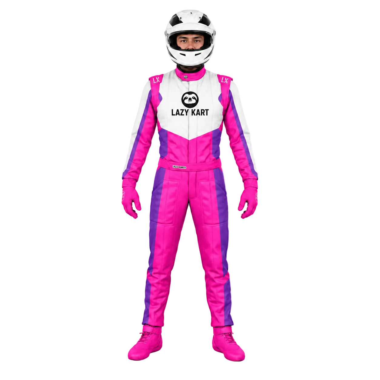 Macacão para Kart Lazy Kart Tour Pink