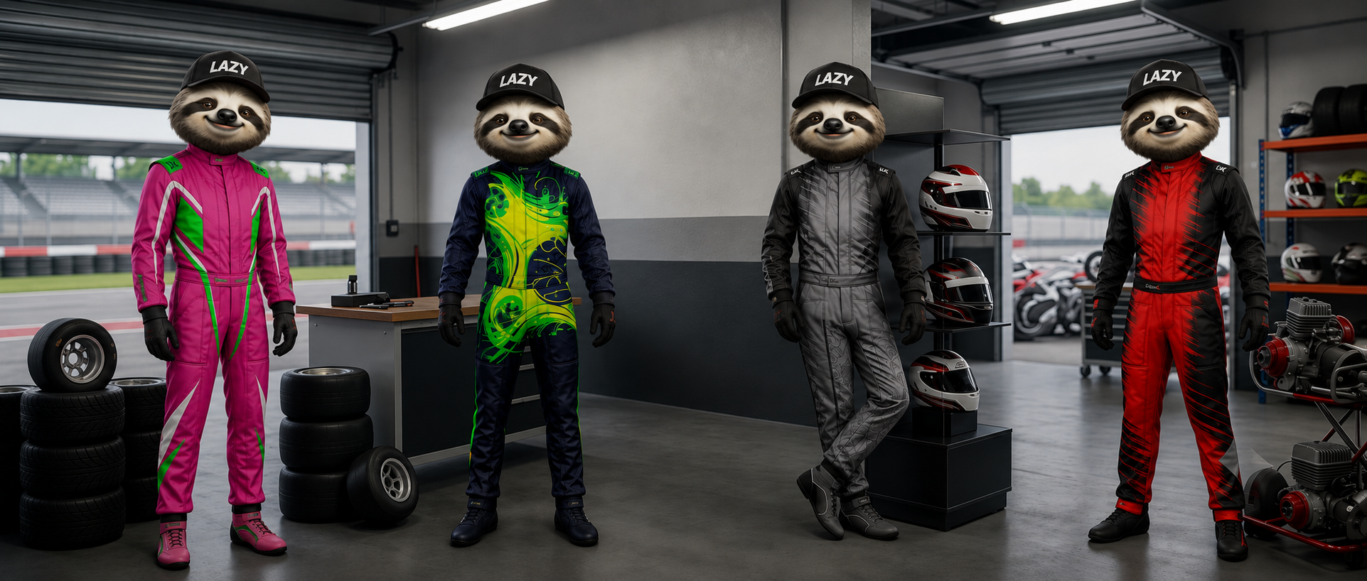 Macacões Personalizados para Kart