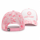 Boné Lazy Kart Floral Rosa Premium