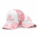 Boné Lazy Kart Floral Rosa Premium