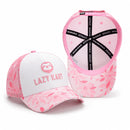 Boné Lazy Kart Floral Rosa Premium