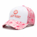 Boné Lazy Kart Floral Rosa Premium