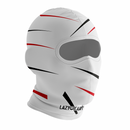 BALACLAVA DE KART ABERTA MOD. LAZY KART THORNS BRANCA  / TOUCA / CAPUZ