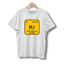 CAMISETA DE  ALGODÃO MOD. LAZY KART - ELEMENTO QUÍMICO
