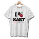 CAMISETA DE  ALGODÃO MOD. LAZY KART - I LOVE KART