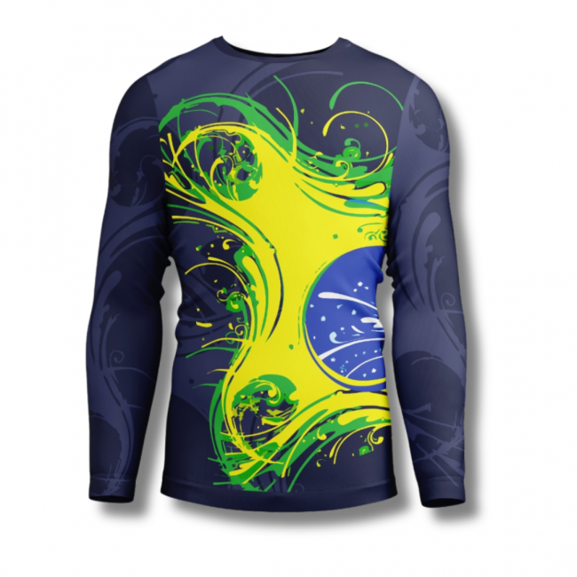 CAMISETA SEGUNDA PELE MOD. LAZY KART BRASIL