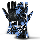 LUVA DE KART / LUVA PARA KART MOD. LAZY KART FURIOUS BLACK AZUL