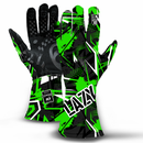 LUVA DE KART / LUVA PARA KART MOD. LAZY KART FURIOUS BLACK VERDE