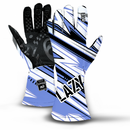LUVA DE KART / LUVA PARA KART MOD. LAZY KART ZEN WHITE AZUL