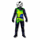 MACACÃO DE KART / MACACÃO PARA KART  MOD. LAZY KART BRASIL FLÚOR