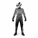 MACACÃO DE KART / MACACÃO PARA KART  MOD. LAZY KART LINE CINZA