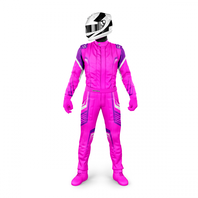 Macacão para Kart Lazy Kart Sparcs Pink