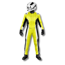 MACACÃO DE KART / MACACÃO PARA KART  MOD. LAZY KART SPEED AMARELO