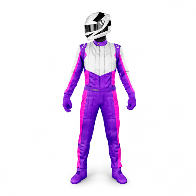Macacão para Kart Lazy Kart Tour Roxo