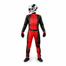 MACACÃO DE KART / MACACÃO PARA KART  MOD. LAZY KART ZEN VERMELHO