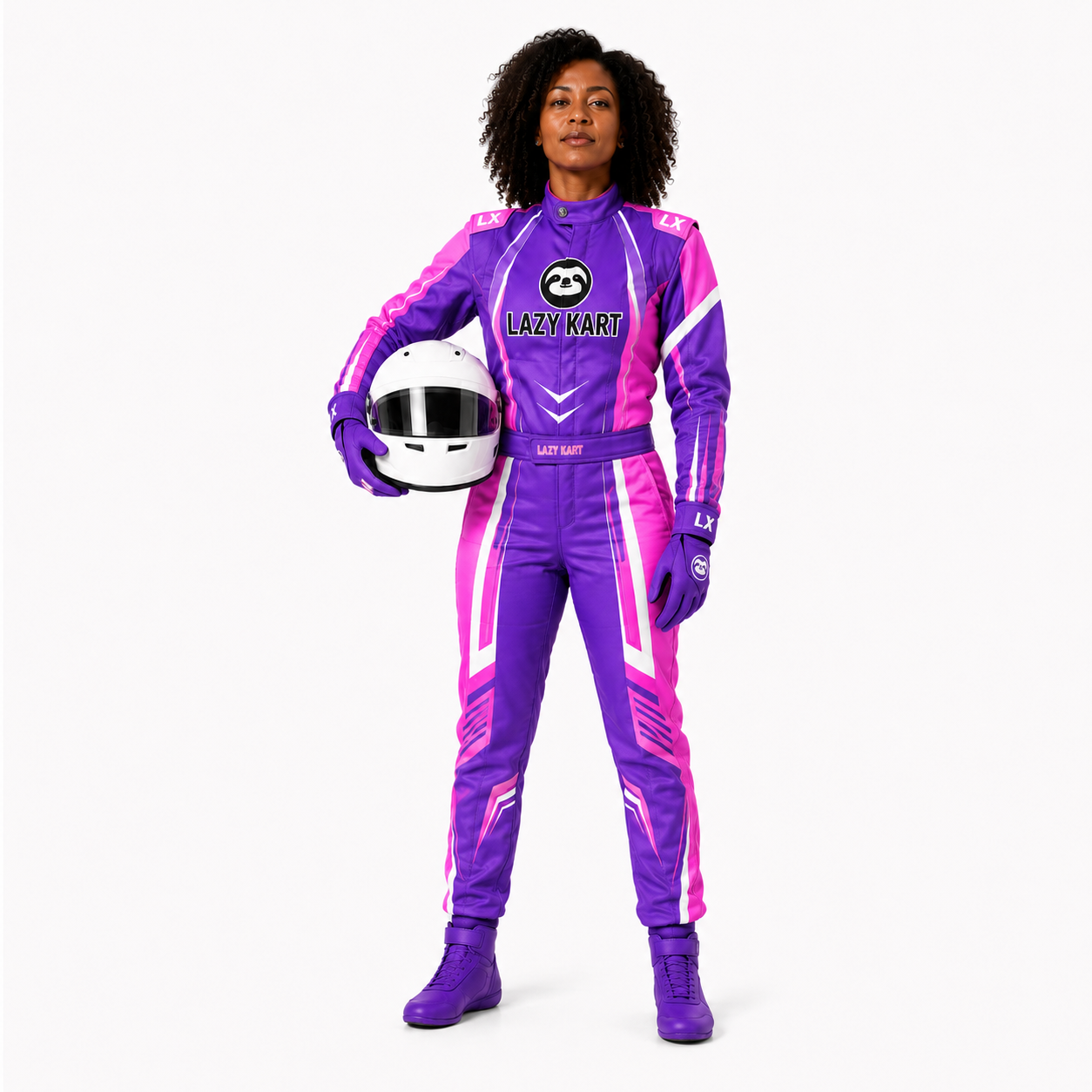 Macacão para Kart Lazy Kart Sparcs Purple