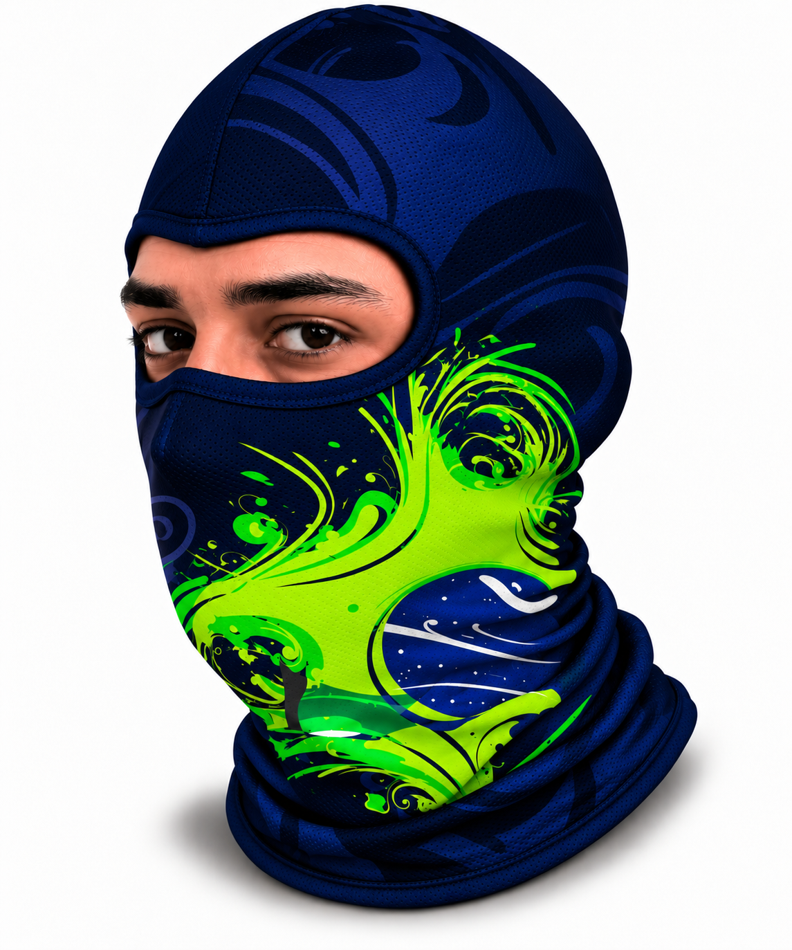 BALACLAVA DE KART ABERTA MOD. LAZY KART BRASIL / TOUCA / CAPUZ